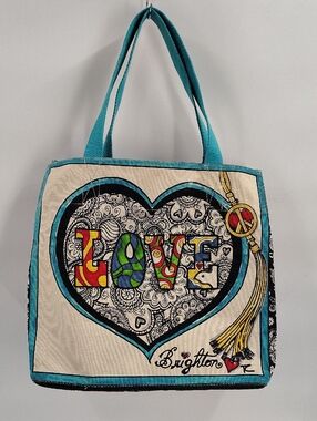 Brighton "Summer of Love" Canvas Tote Bag designed by Tom Clancy
